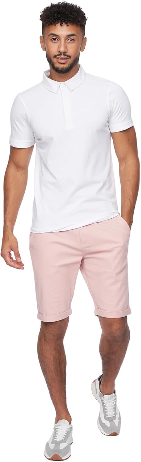 Mens Slim Fit Chino Shorts,Comfort Cotton Summer Shorts, Men's Shorts with Pockets-Best for Summer,Beach,Golf, Walking&Outdoors Britstyle Boutique