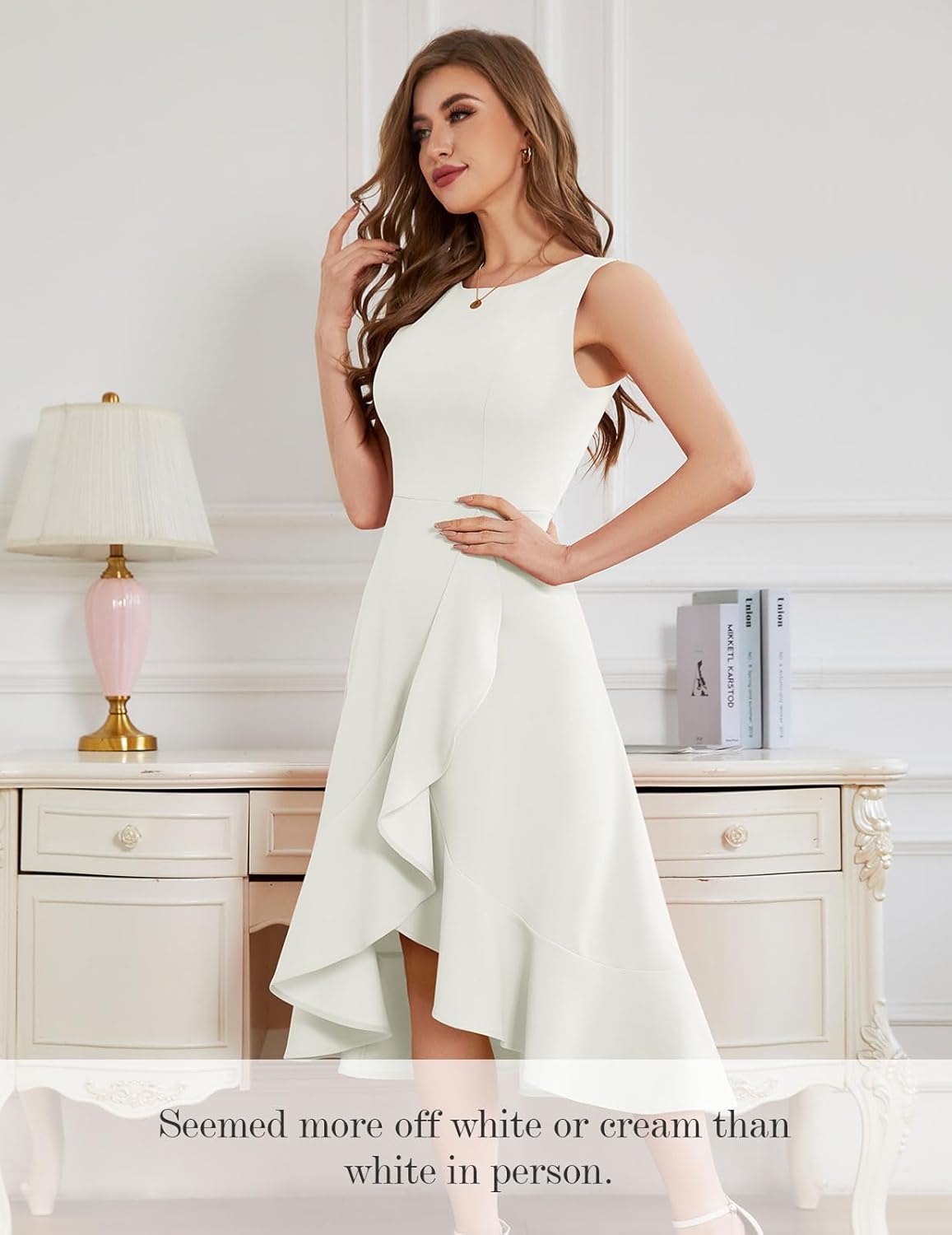 Cocktail Party Dresses for Women Wedding Guest Fall 2025 Sleeveless Fit and Flare Formal Church Dress Britstyle Boutique