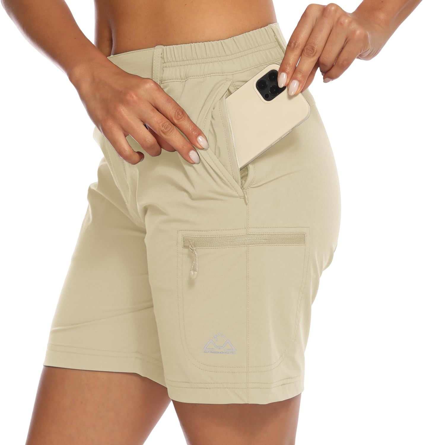 Women's Walking Hiking Shorts, Ladies Summer Cargo Shorts Lightweight Quick Dry Outdoor Casual Stretch Shorts Trousers Britstyle Boutique