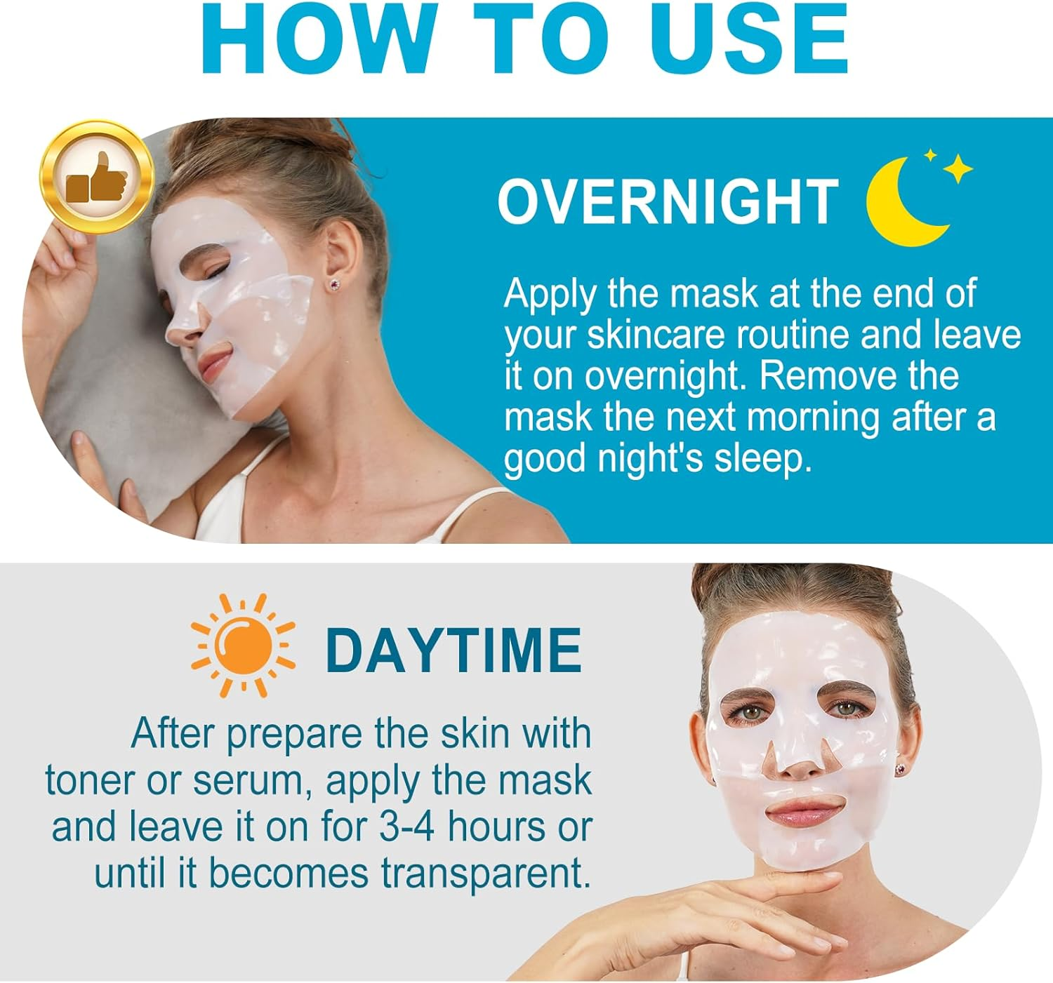 Collagen Face Mask with Deep Hydration,Bio Collagen Face Mask,Collagen Mask Overnight, Moisturizing and Water-Locking Properties, Brightens Skin Tone Britstyle Boutique