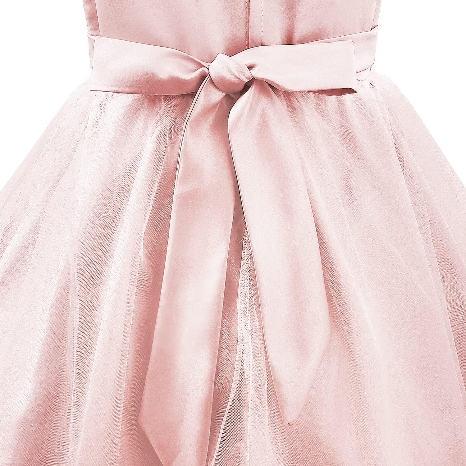 Girls Princess Dress Sequin Tulle Flower Pageant Birthday Party Wedding Bridesmaid Girl Dresses for 3-12 Years Britstyle Boutique