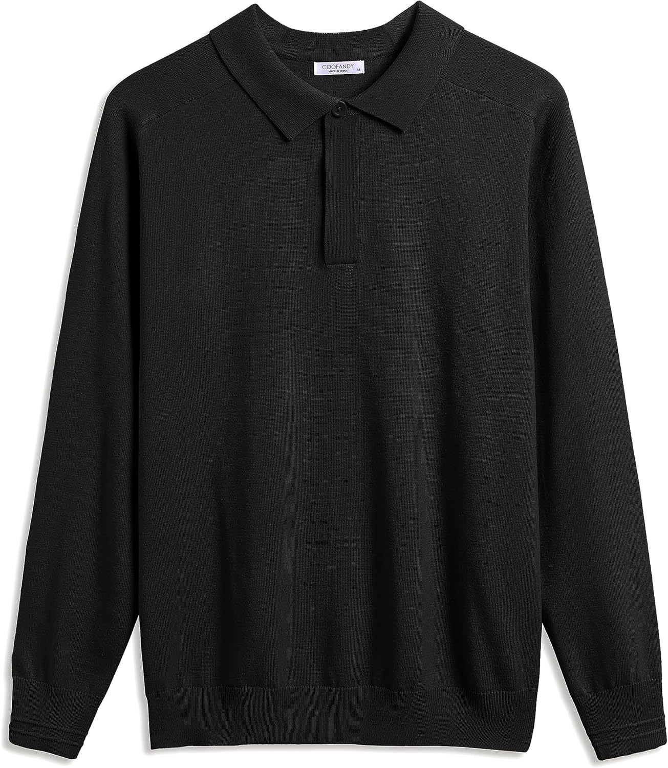 Men's Jumper Poloshirt Long Sleeve Top Knitted Pullover Regular Fit Winter Sweater Casual Solid Color Sweatshirt Britstyle Boutique