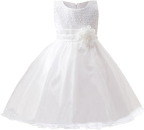 Girls Princess Dress Sequin Tulle Flower Pageant Birthday Party Wedding Bridesmaid Girl Dresses for 3-12 Years Britstyle Boutique