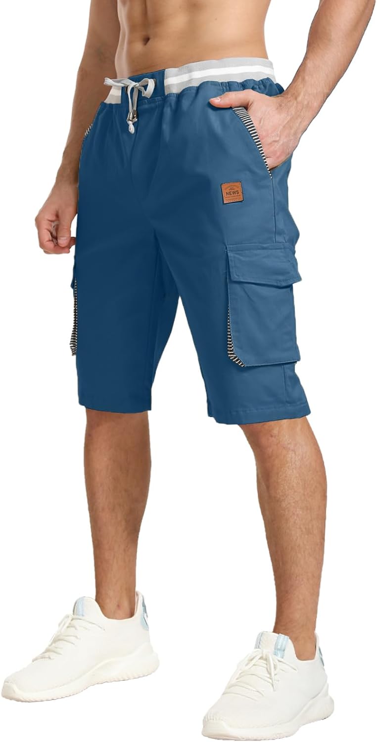 Shorts Men Cargo Shorts Men Casual Summer Men's Shorts with 6 Pockets Britstyle Boutique