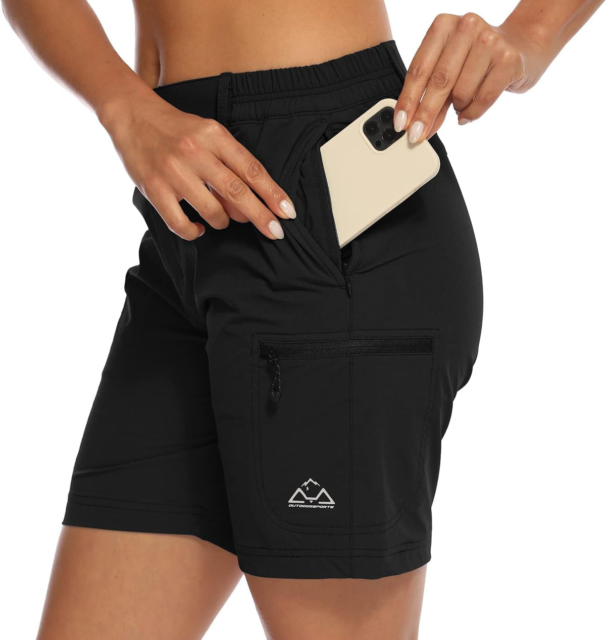 Women's Walking Hiking Shorts, Ladies Summer Cargo Shorts Lightweight Quick Dry Outdoor Casual Stretch Shorts Trousers Britstyle Boutique