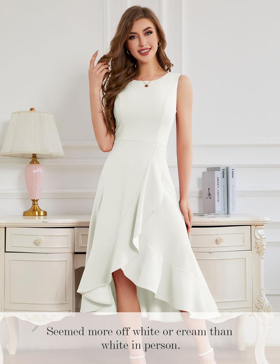 Cocktail Party Dresses for Women Wedding Guest Fall 2025 Sleeveless Fit and Flare Formal Church Dress Britstyle Boutique