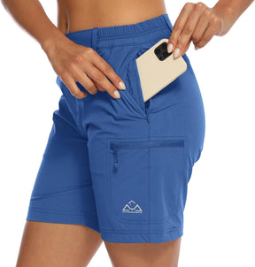Women's Walking Hiking Shorts, Ladies Summer Cargo Shorts Lightweight Quick Dry Outdoor Casual Stretch Shorts Trousers Britstyle Boutique