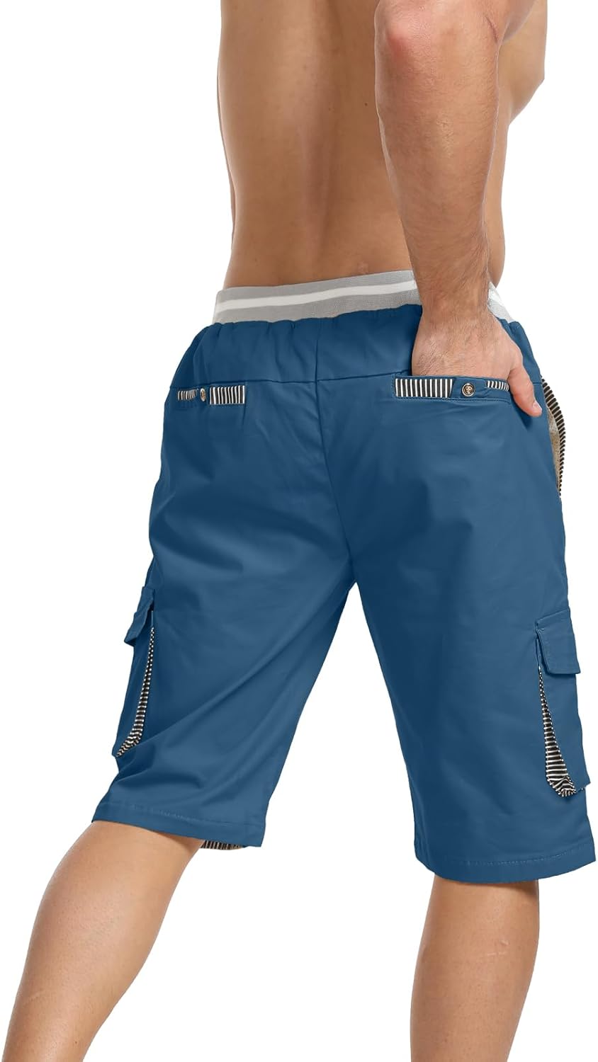 Shorts Men Cargo Shorts Men Casual Summer Men's Shorts with 6 Pockets Britstyle Boutique