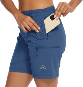 Women's Walking Hiking Shorts, Ladies Summer Cargo Shorts Lightweight Quick Dry Outdoor Casual Stretch Shorts Trousers Britstyle Boutique