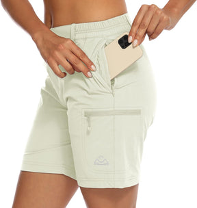 Women's Walking Hiking Shorts, Ladies Summer Cargo Shorts Lightweight Quick Dry Outdoor Casual Stretch Shorts Trousers Britstyle Boutique