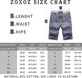 Shorts Men Cargo Shorts Men Casual Summer Men's Shorts with 6 Pockets Britstyle Boutique