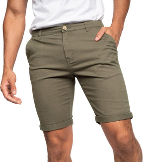 Mens Slim Fit Chino Shorts,Comfort Cotton Summer Shorts, Men's Shorts with Pockets-Best for Summer,Beach,Golf, Walking&Outdoors Britstyle Boutique
