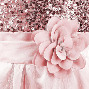 Girls Princess Dress Sequin Tulle Flower Pageant Birthday Party Wedding Bridesmaid Girl Dresses for 3-12 Years Britstyle Boutique